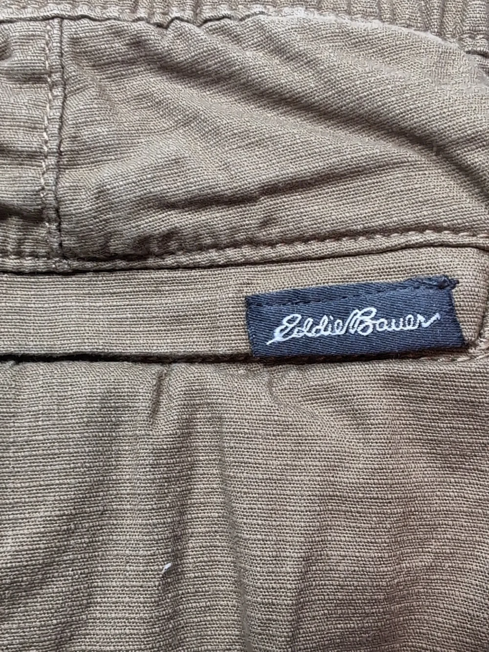 Men's Eddie Bauer Tan Chino Pants - Classic Straight Fit